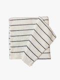 Luxury Bath Towel ( Grey Stripe )