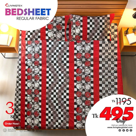 Regular Use King Size Cotton Bedsheet