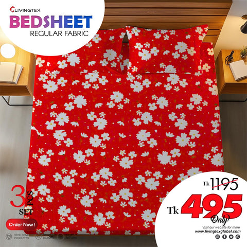 Regular Use King Size Cotton Bedsheet