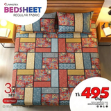 Regular Use King Size Cotton Bedsheet