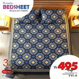 Regular Use King Size Cotton Bedsheet