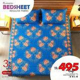 Regular Use King Size Cotton Bedsheet