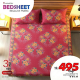 Regular Use King Size Cotton Bedsheet