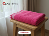 Magenta Bliss Bath Towel 80 x 165 CM