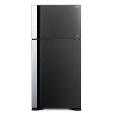 Hitachi 450 Liter Glass Series Refrigerator R-VG540PUC7-GBK