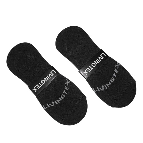 No Show Socks 4 Pair ( Black )