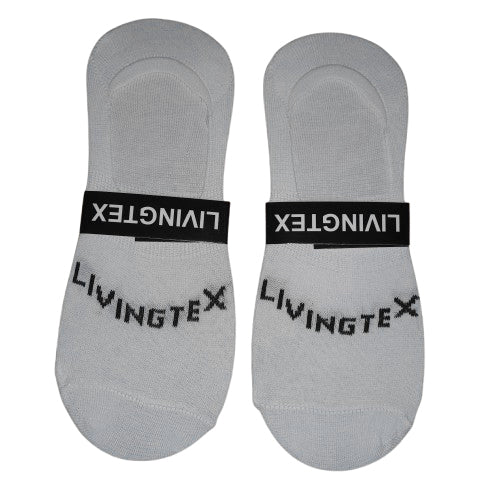 No Show Socks 4 Pair ( White )