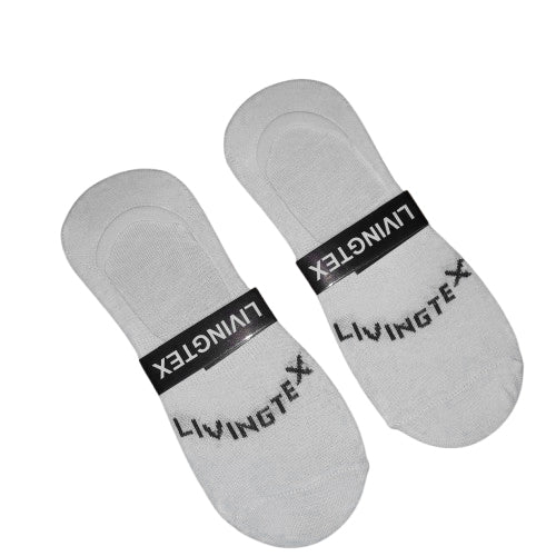 No Show Socks 4 Pair ( White )