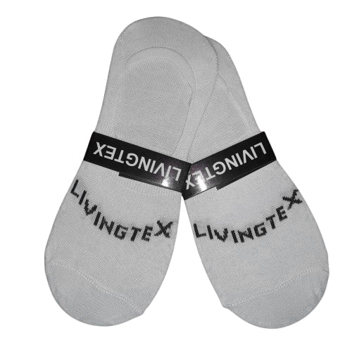 No Show Socks 4 Pair ( White )