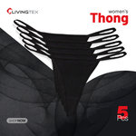 5 Pcs Ladies Underwear Thong