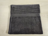 Jet Black Bath Sheet