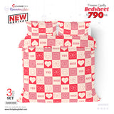 100% Cotton King Size Bedsheet (𝐍𝐄𝐖 𝐀𝐑𝐑𝐈𝐕𝐀𝐋)