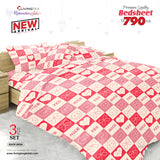 100% Cotton King Size Bedsheet (𝐍𝐄𝐖 𝐀𝐑𝐑𝐈𝐕𝐀𝐋)