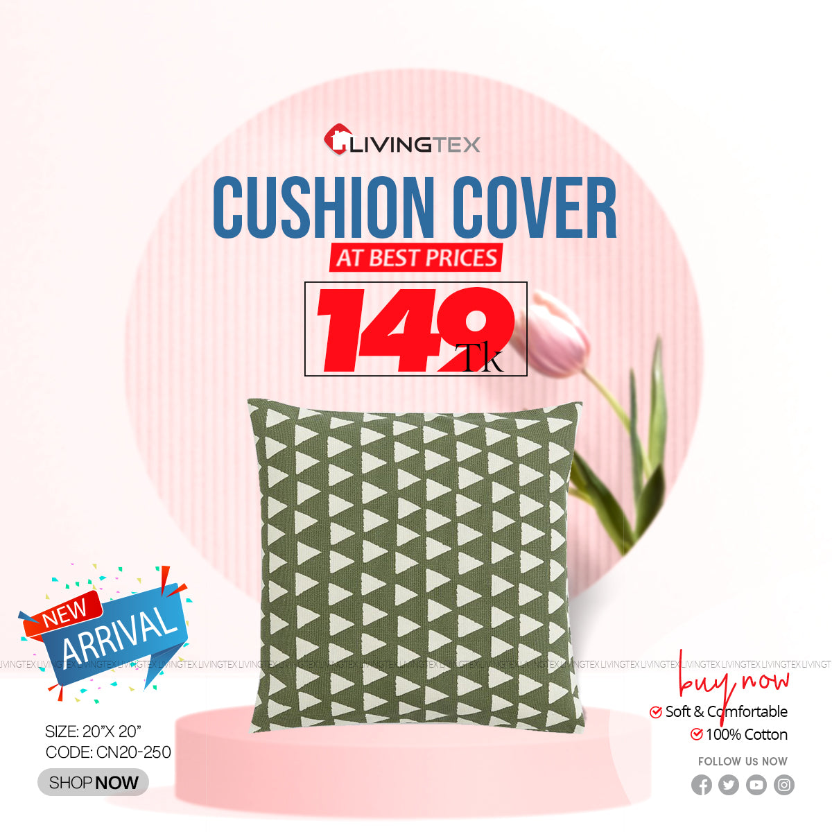 Cushion Cover_20x20_(CN20-250)