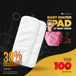 Two picese  Baby's Washable Diapers Pad