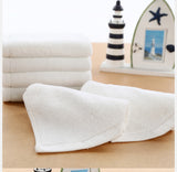 Organic Cotton White Baby Towel