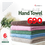 6 PCs  Hand Towel