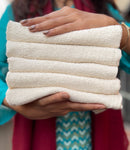 5 PCs Hand Towel (Off White)