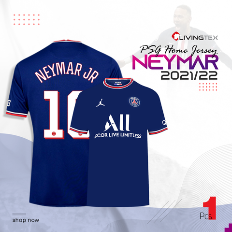 PSG Football Jersey (Neymar Jr-10)