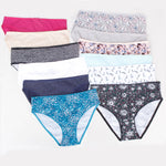 12 PC's Assorted/ Random Design Women Sexy Panties Soft Cool Underwear