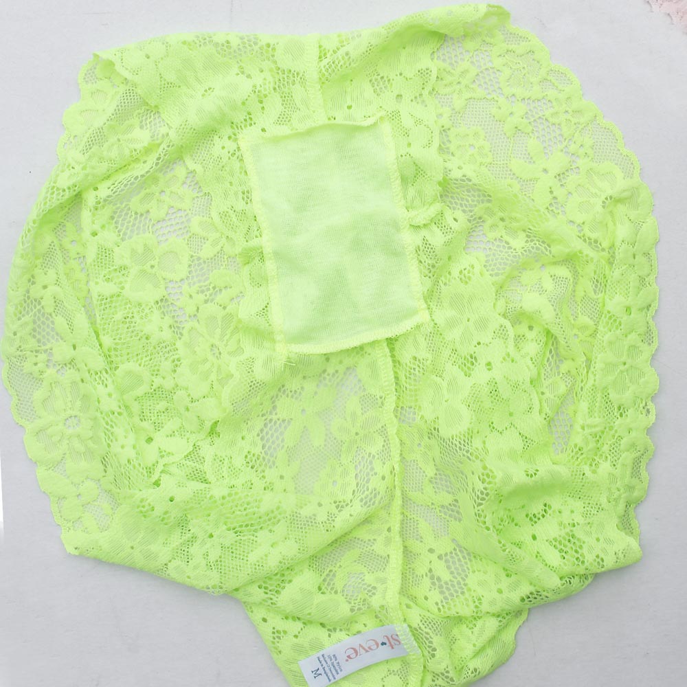 5 PC's Assorted/ Random Design Women Sexy Lace Panties Soft Cool Underwear