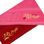 Mr. & Mrs. Towel