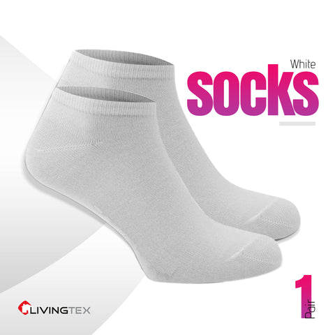 1 Pair white Socks