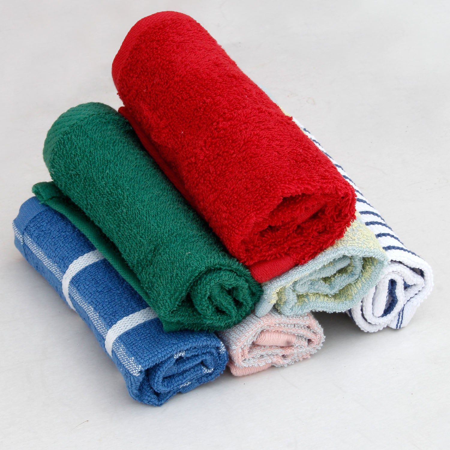 6 Pcs Wash Towel