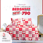 100% Cotton King Size Bedsheet (𝐍𝐄𝐖 𝐀𝐑𝐑𝐈𝐕𝐀𝐋)
