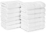 12 Pc's White Towel Set